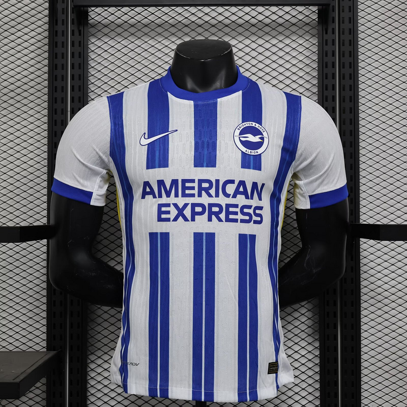 24-25 Brighton & Hove Albion Home Jersey Player Version