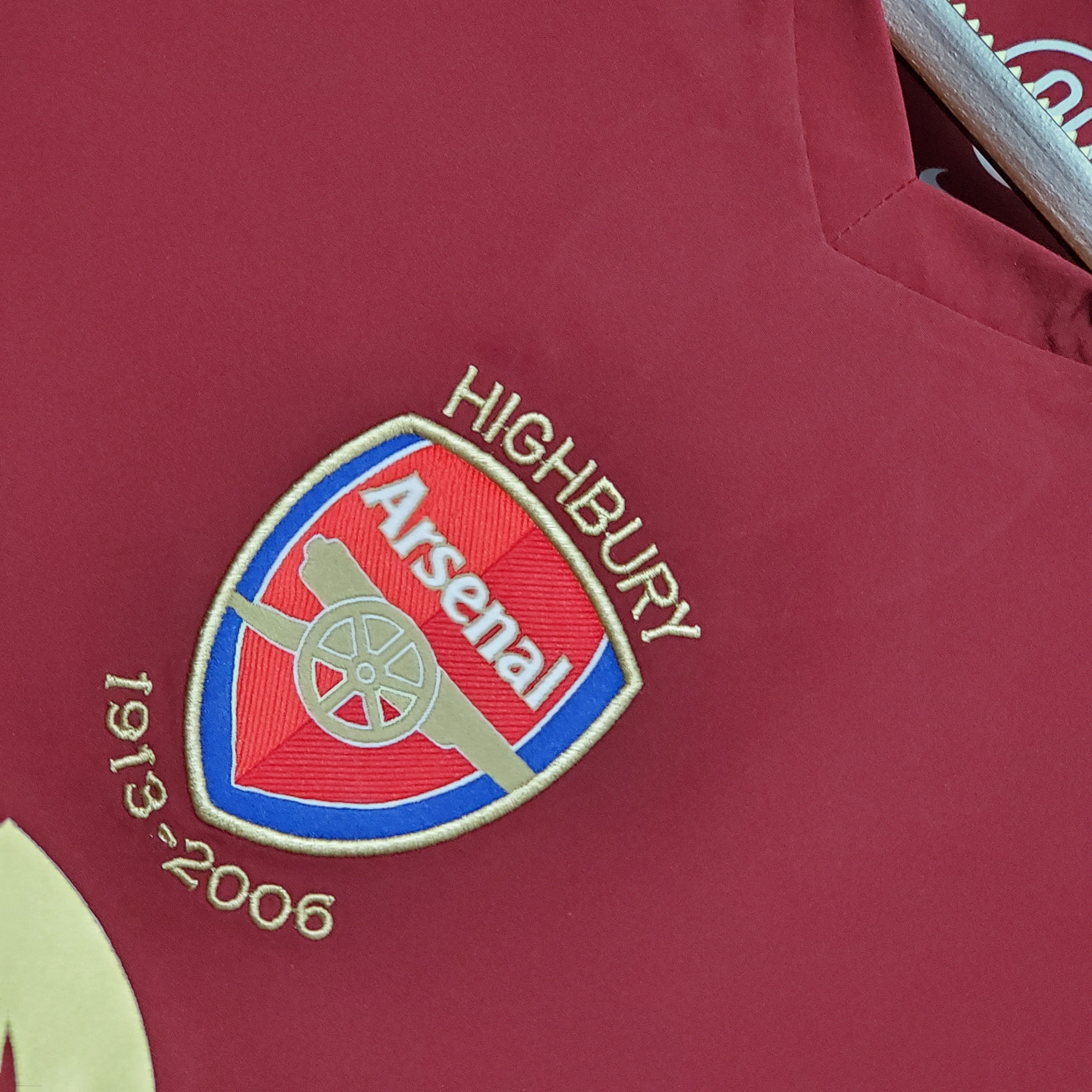 2005-2006 Arsenal Home Retro Version Jersey