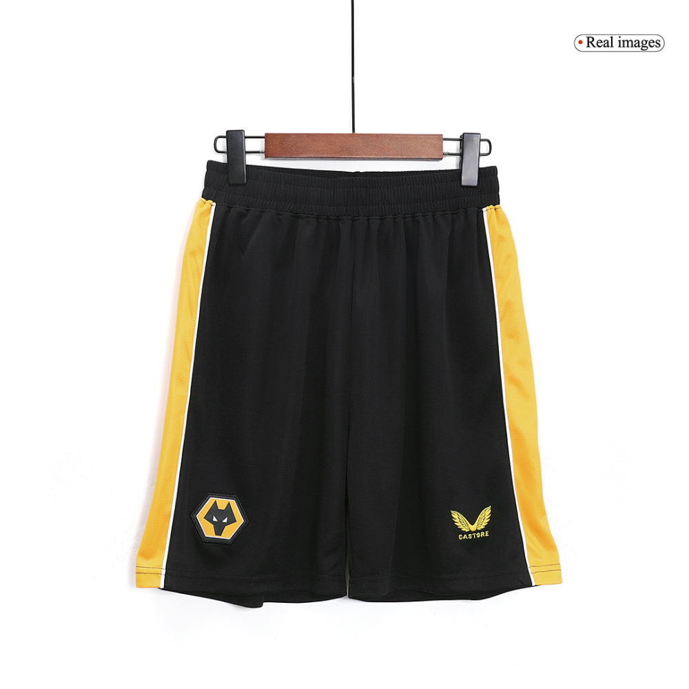 23-24 Wolverhampton Wanderers Home Soccer Shorts