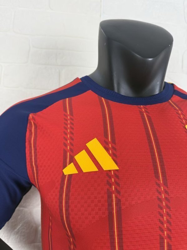 2026 Spain Home World Cup Soccer Jersey Authentic Shirt