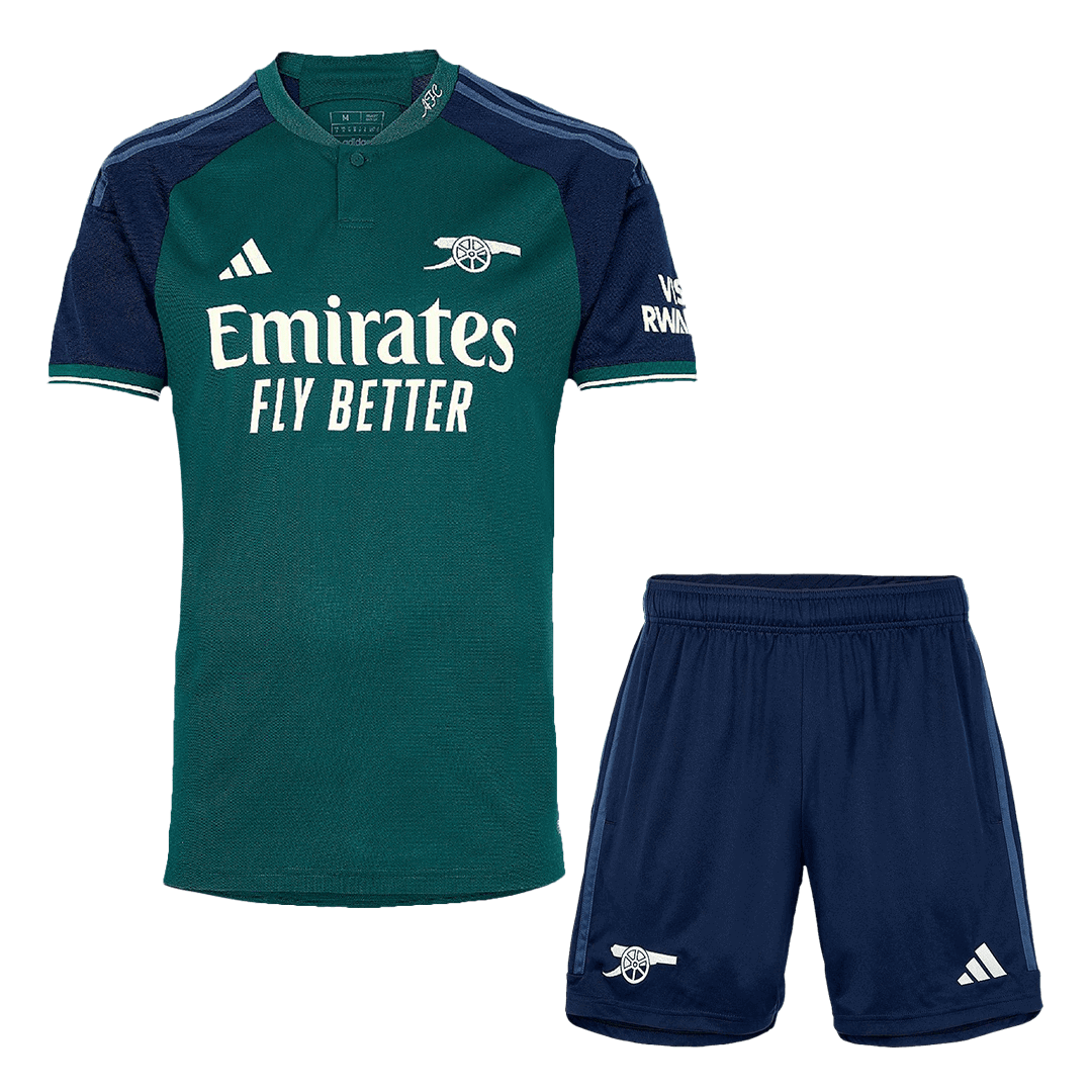 23-24 Arsenal Third Away Whole Kit(Jersey+Shorts+Socks)