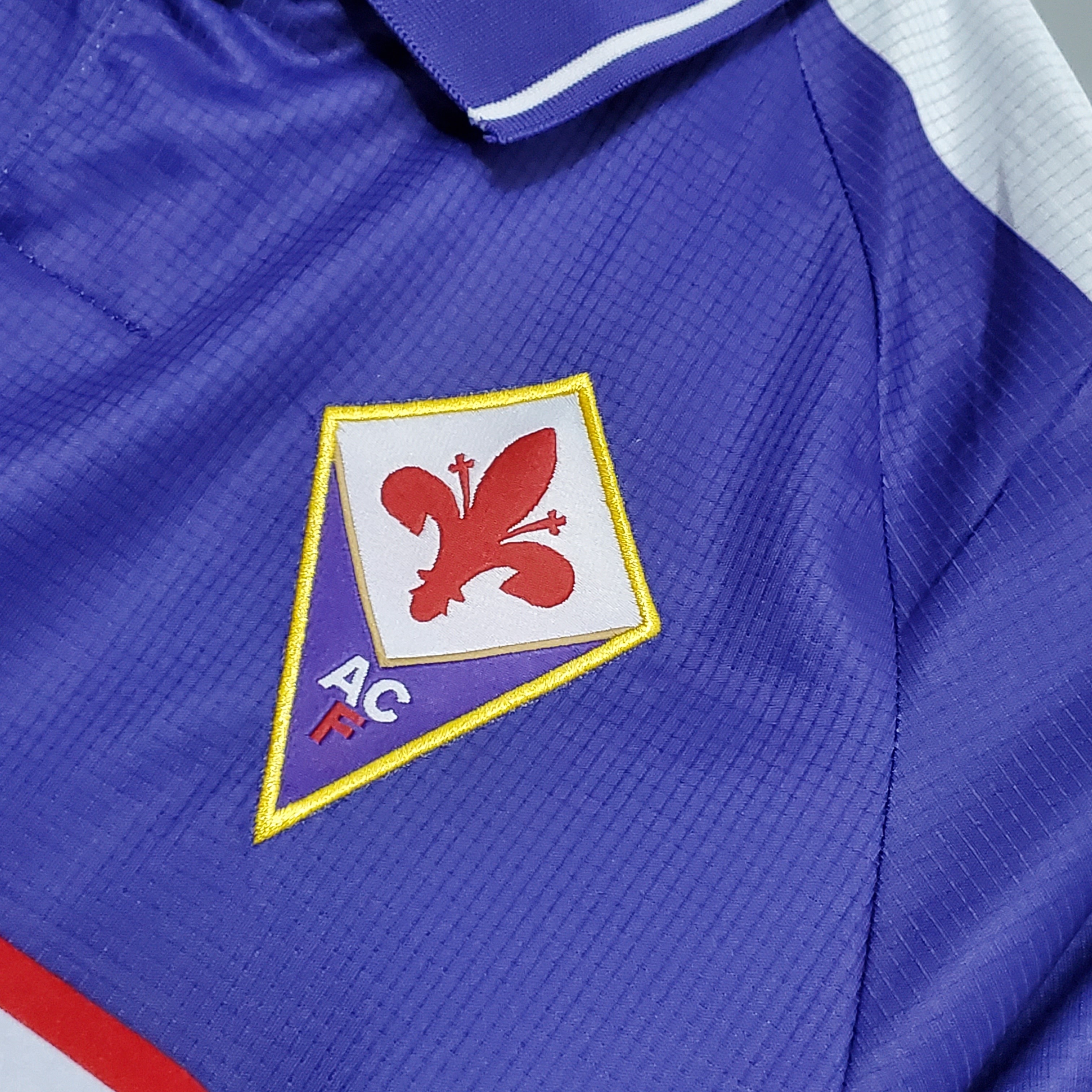 1998-1999 Fiorentina Soccer Home Jersey Retro Version