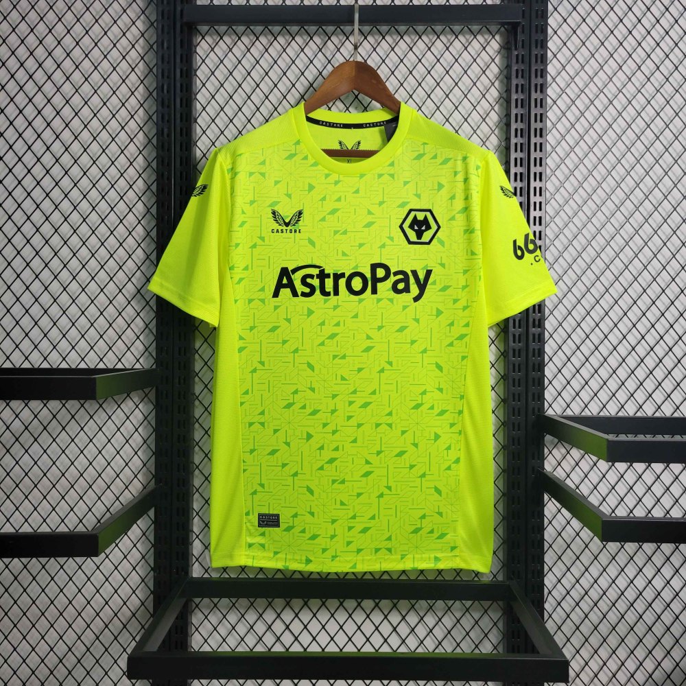 23-24 Wolves Jersey Goalkeepe Fan Version