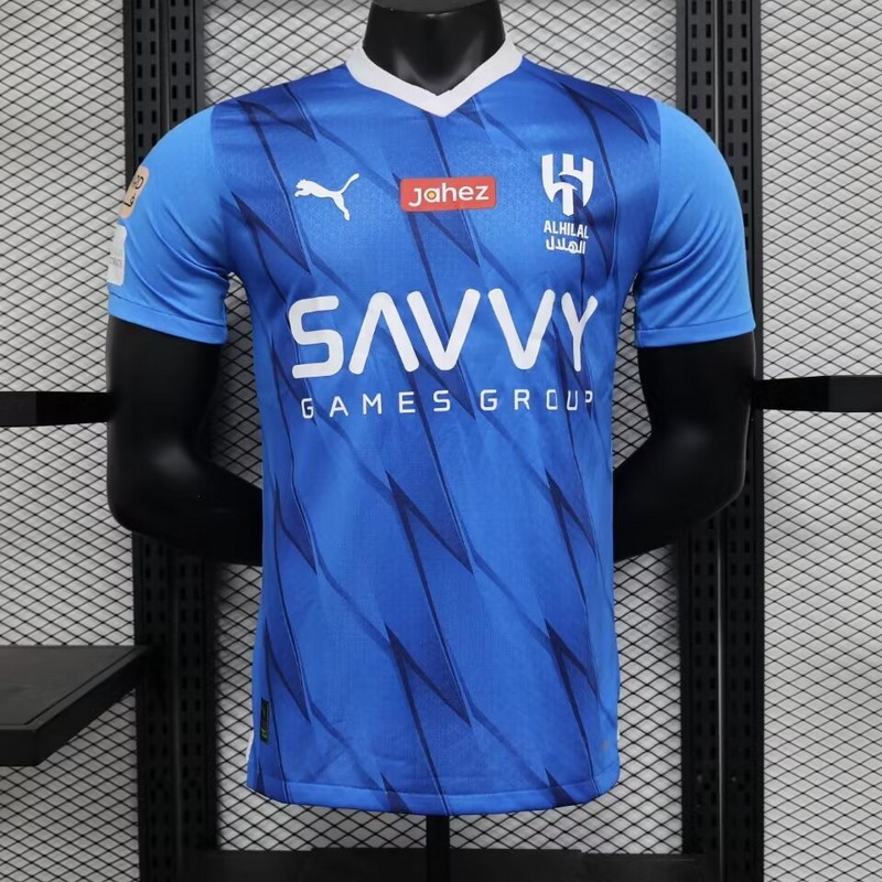 23-24 Al Hilal Saudi Neymar JR#10 Home Player Version