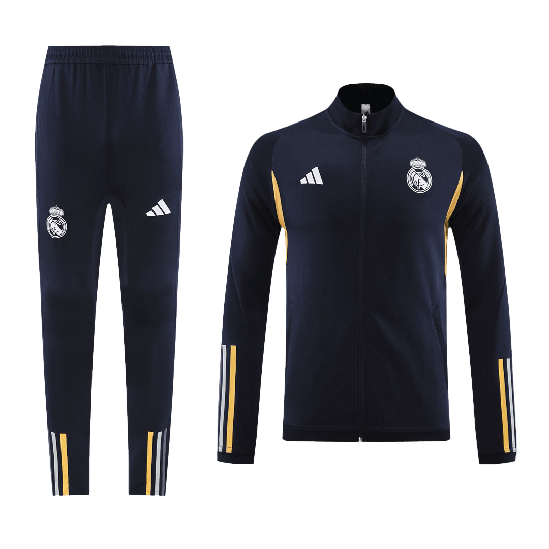 Real Madrid Training Kit (Jacket+Pants) Black 2023/24
