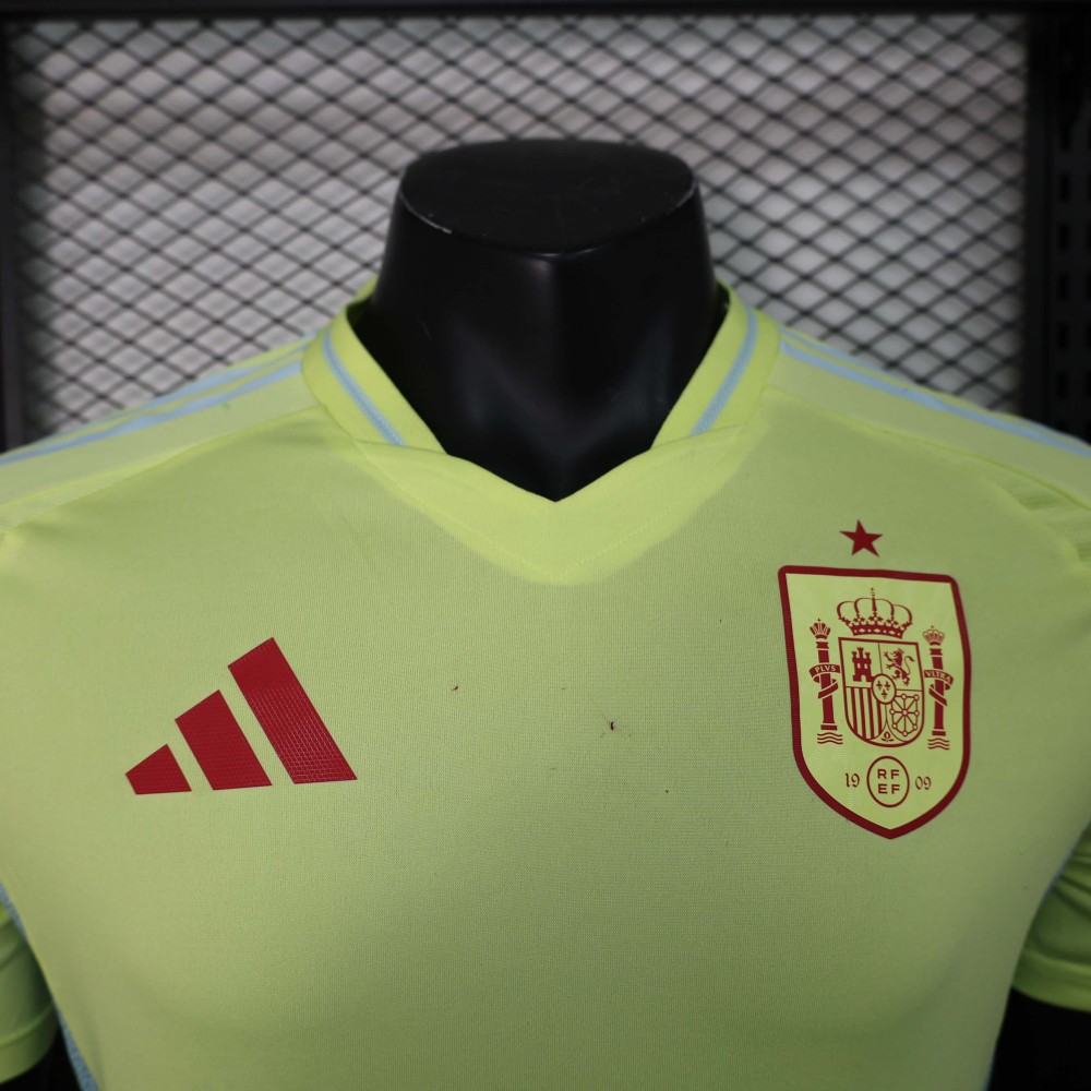 2024 Spain Euro Cup Away Football Jersey Player Version