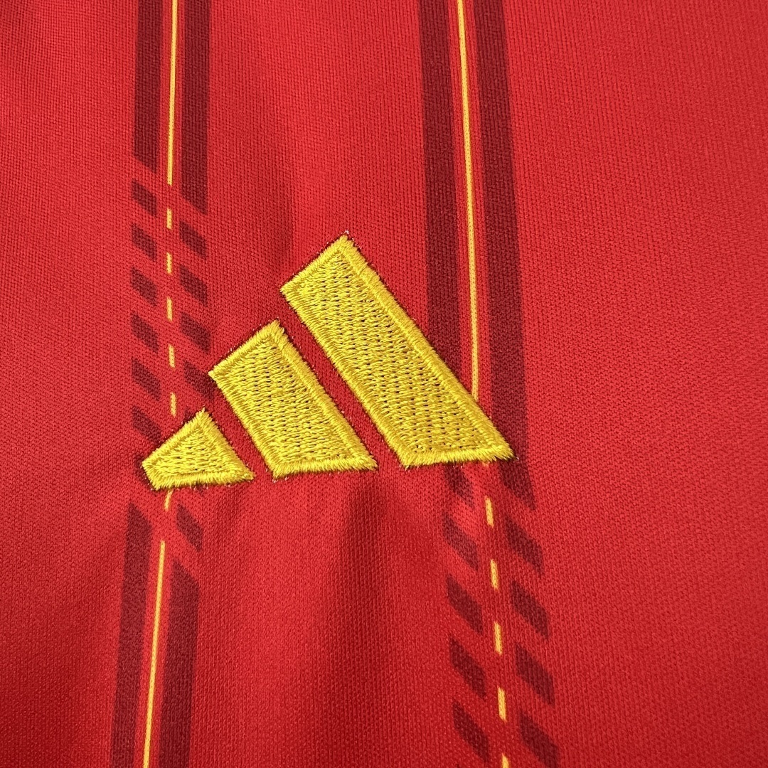 2026 Spain Home World Cup Soccer Kids Kit Jersey+Shorts