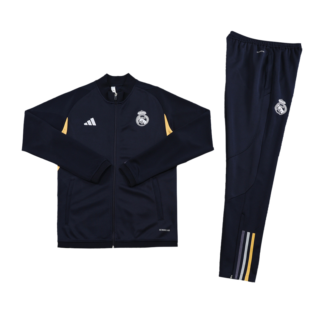 Real Madrid Training Kit (Jacket+Pants) Black 2023/24