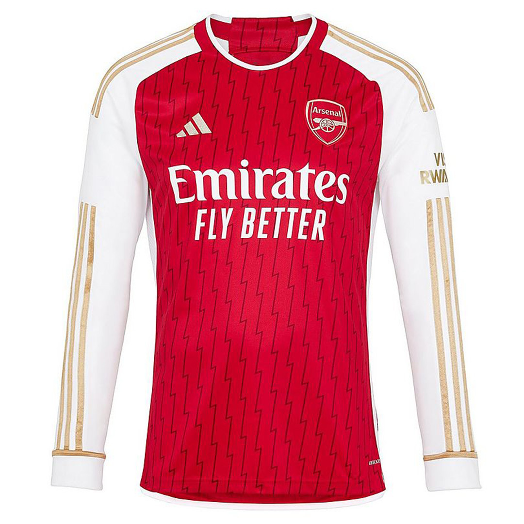 23-24 Arsenal Home Long Sleeve  Fan Version