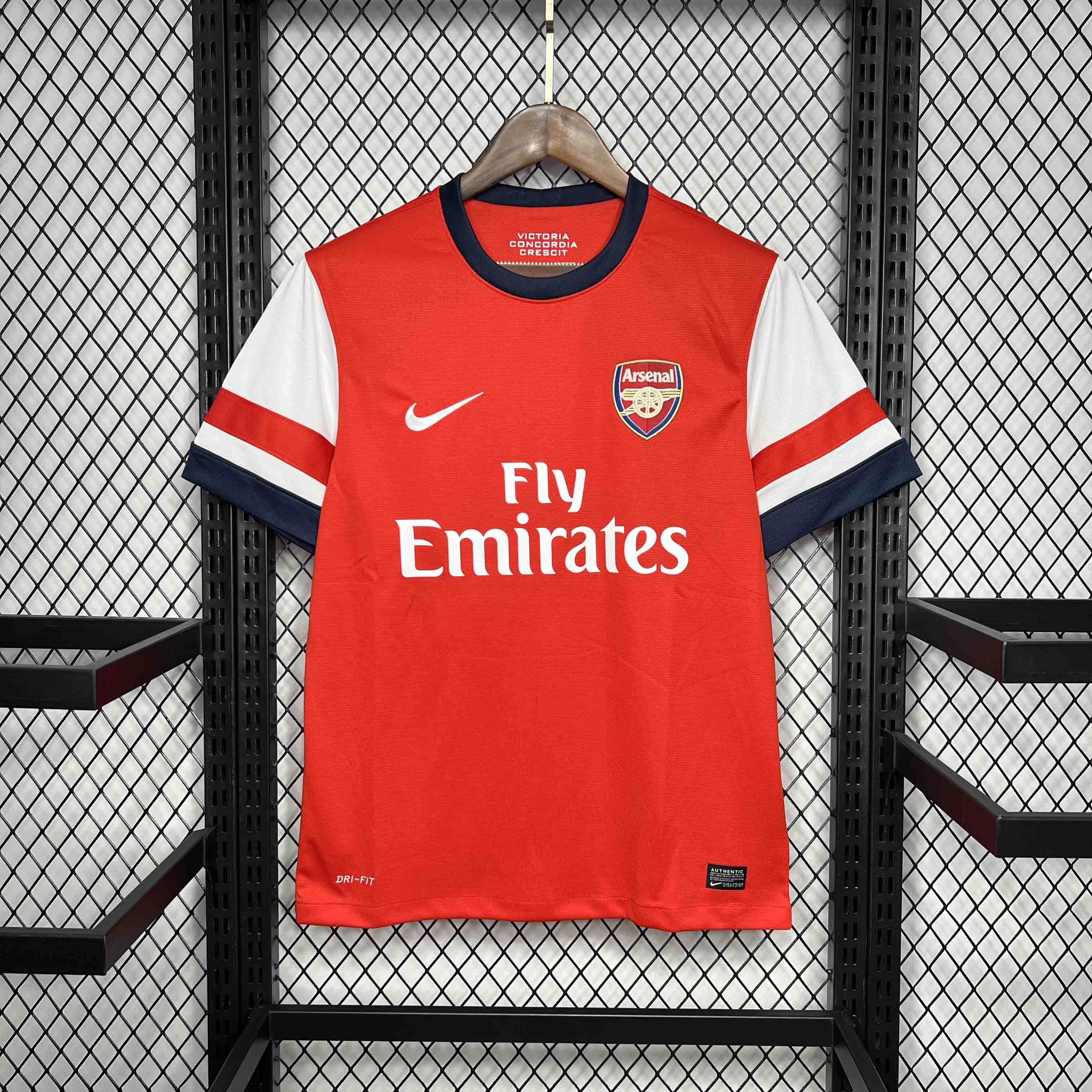 2012-13 Arsenal Home Retro Kit Vintage Shirt