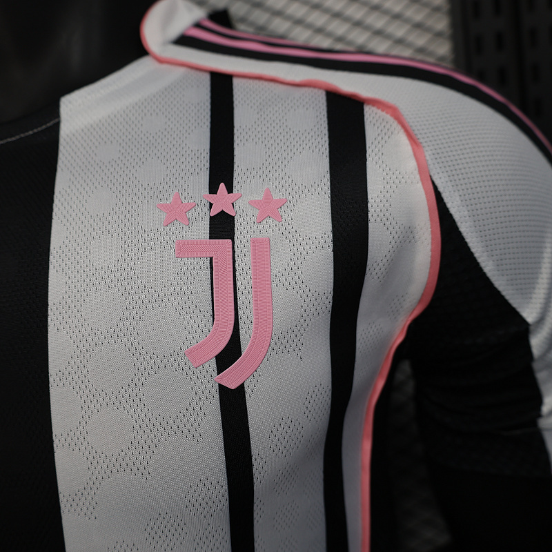 25-26 Juventus Home Soccer Jersey Player Version
