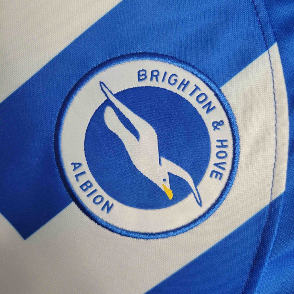 23-24 Brighton & Hove Albion Home Fan Version Jersey