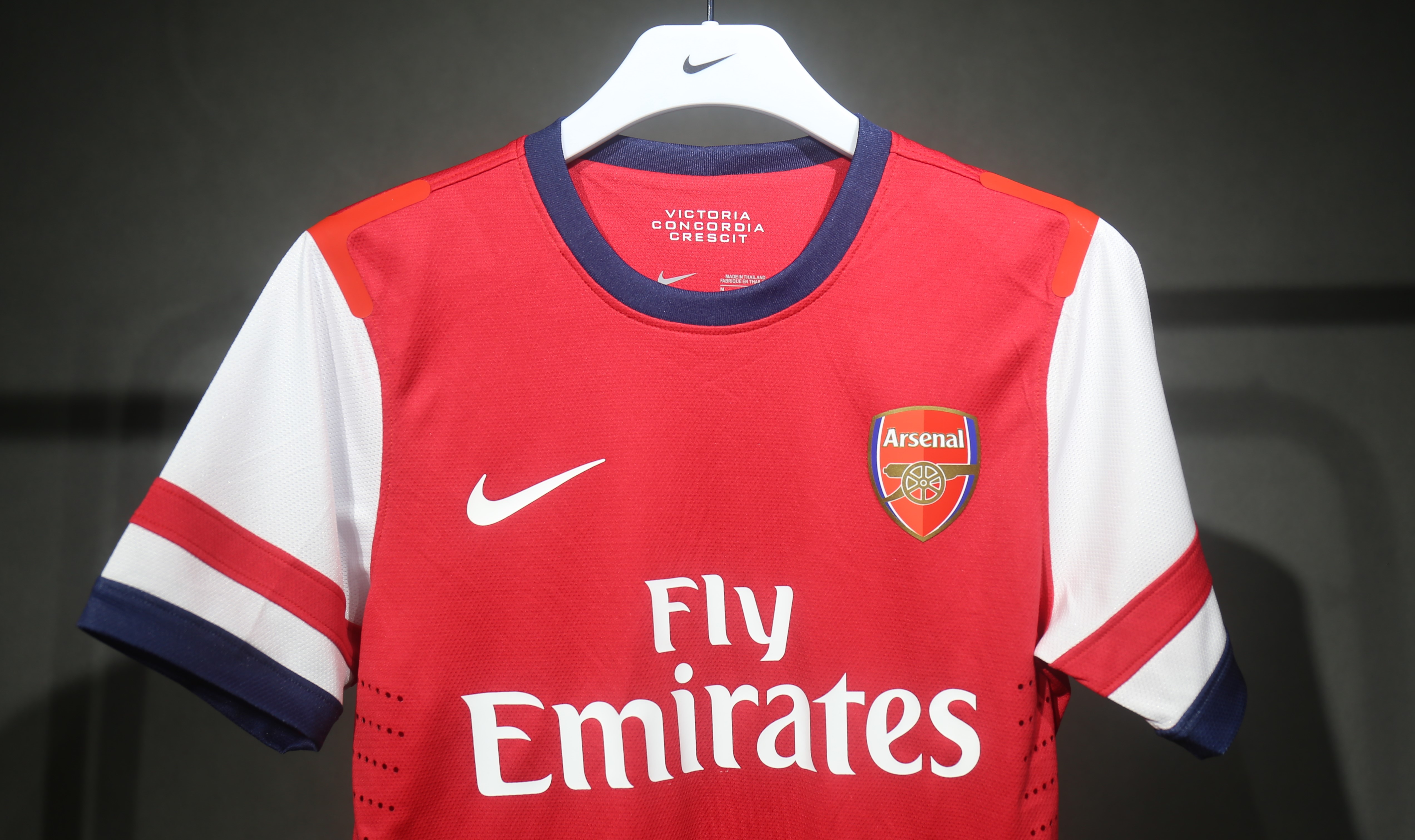 2012-13 Arsenal Home Retro Kit Vintage Shirt Player Edtion
