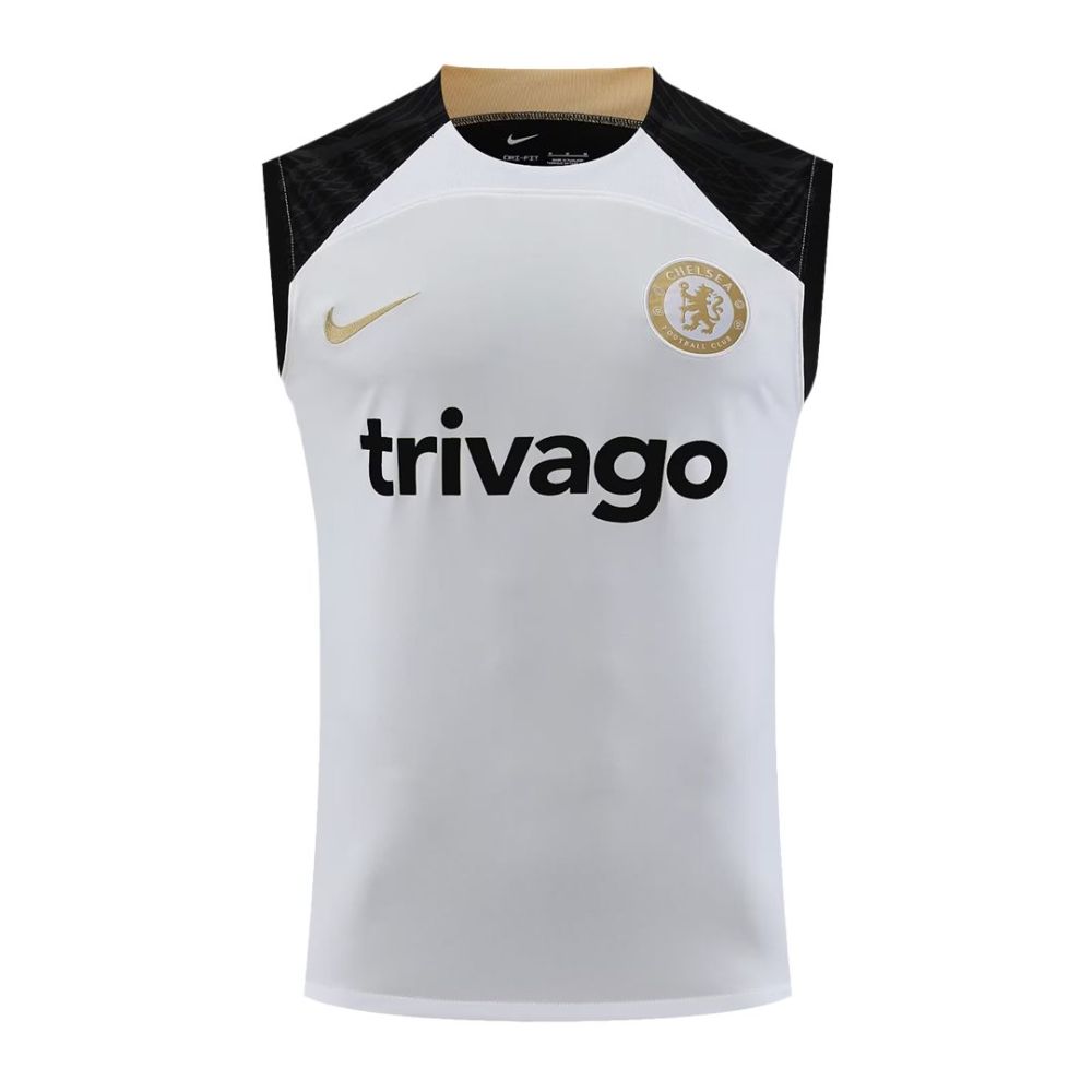Chelsea Sleeveless Training Kit (Top+Shorts) White 2023/24