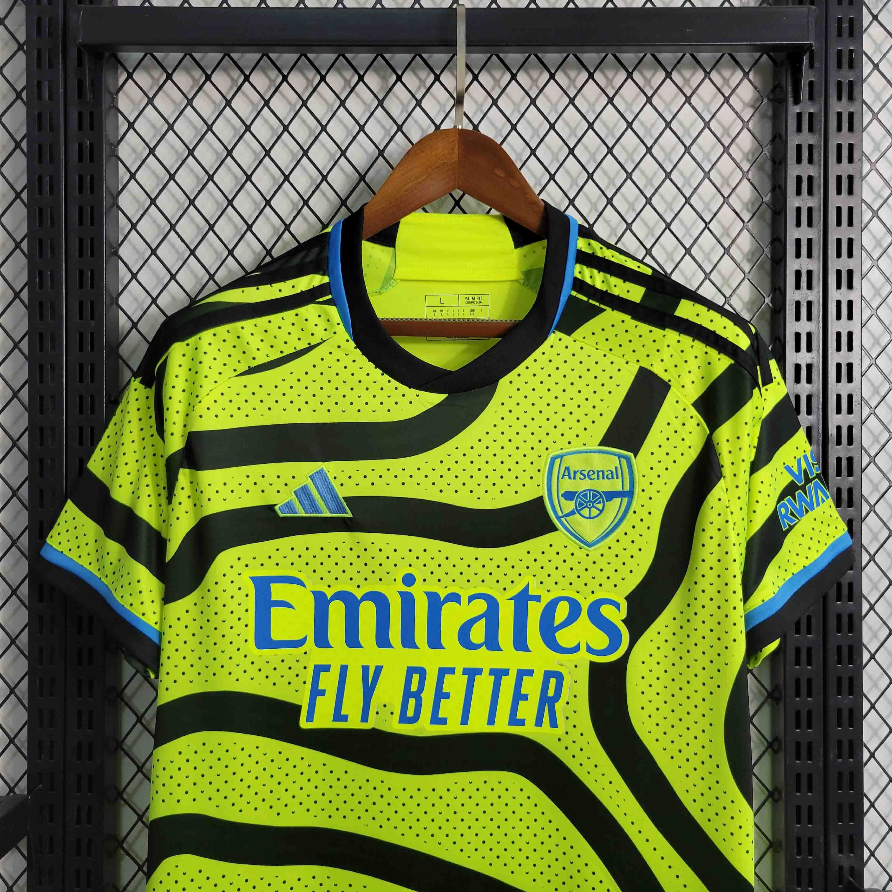 23-24 Arsenal Away Fan Version Jersey