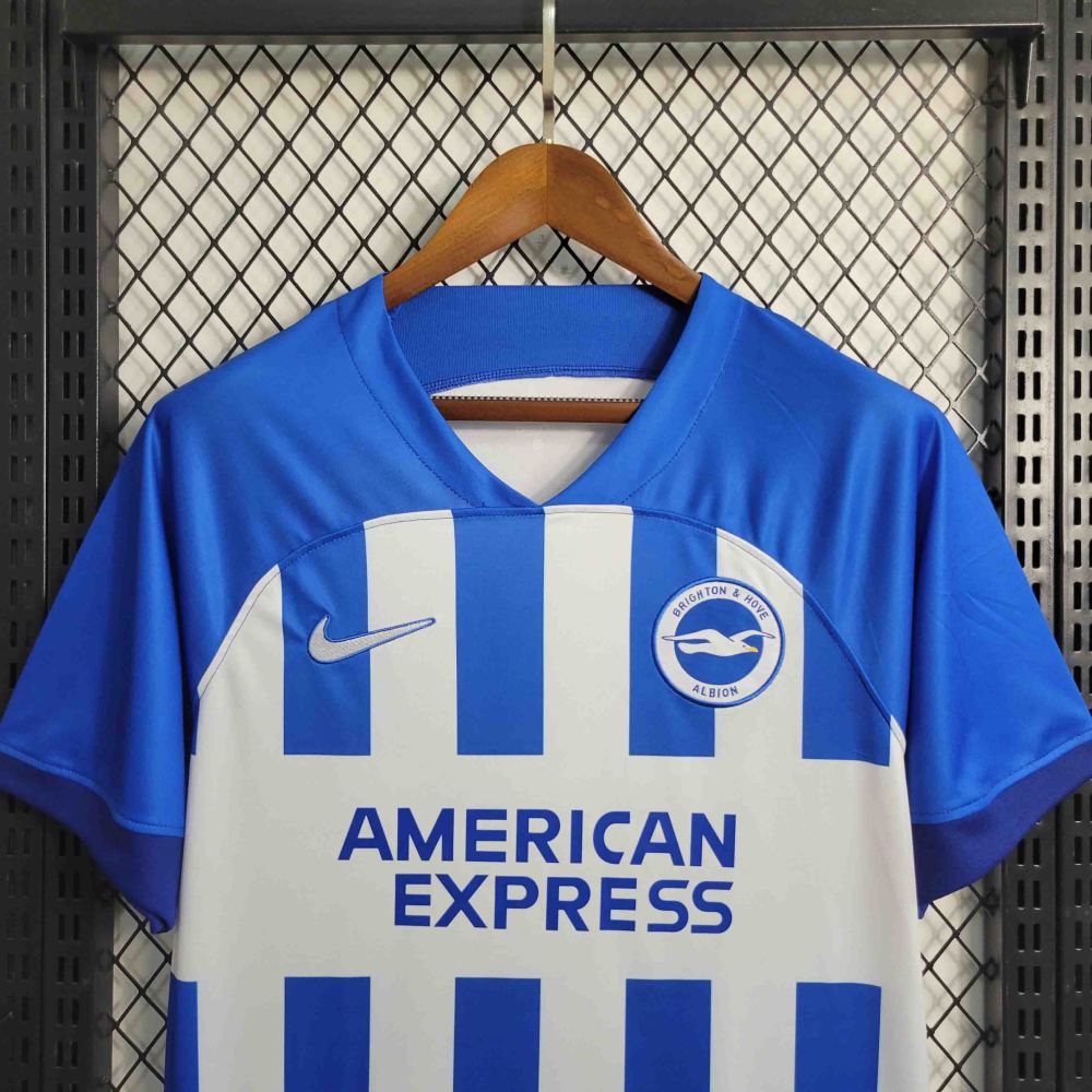 23-24 Brighton & Hove Albion Home Fan Version Jersey