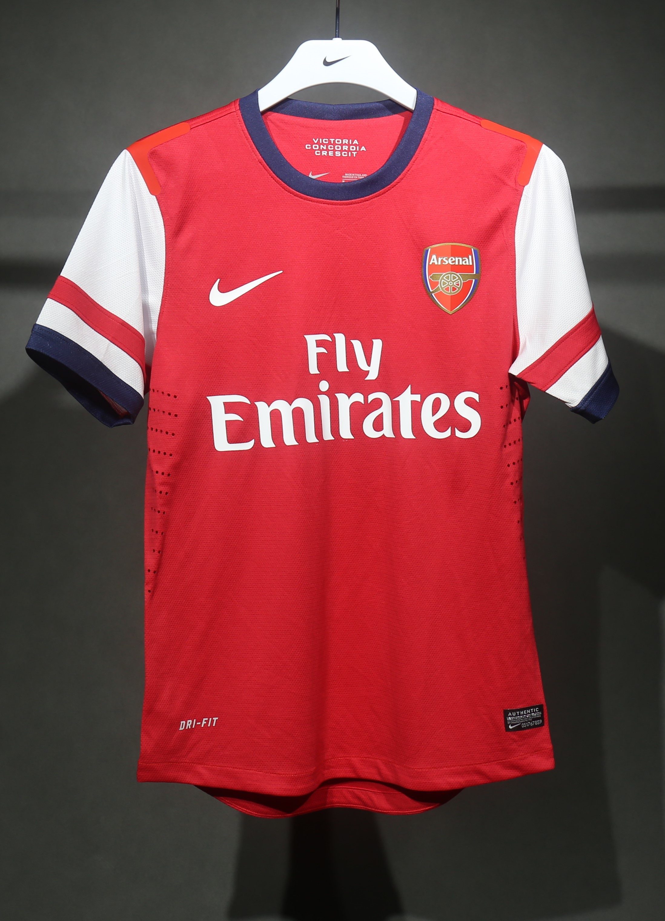 2012-13 Arsenal Home Retro Kit Vintage Shirt Player Edtion