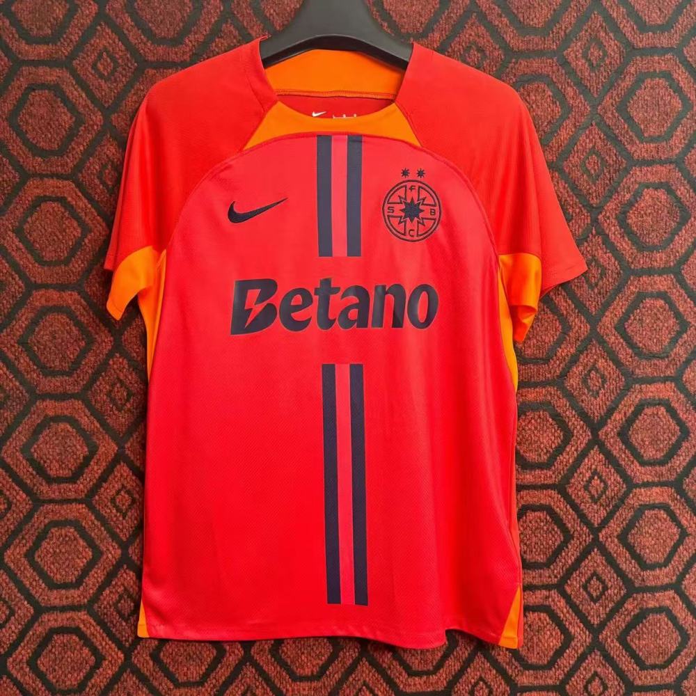 24-25 FCSB Home Soccer Jersey Red