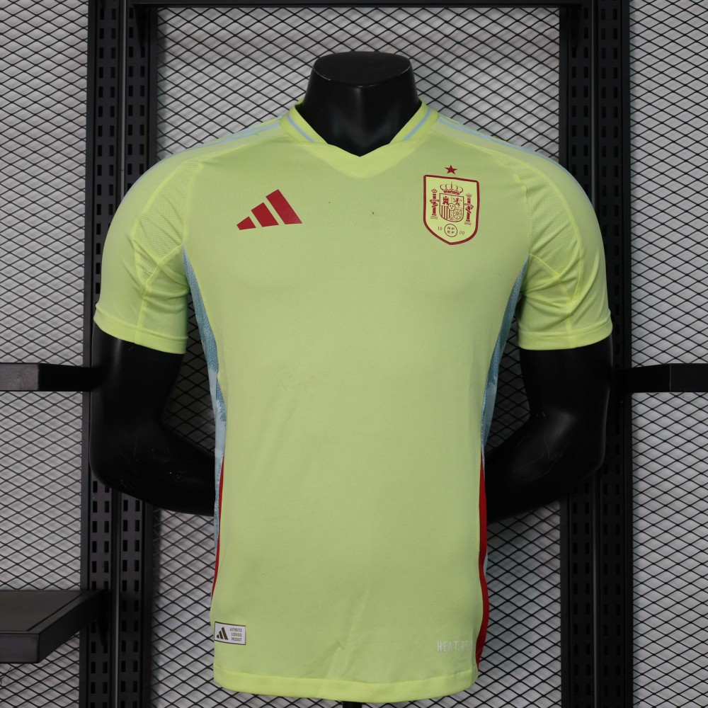 2024 Spain Euro Cup Away Football Jersey Player Version