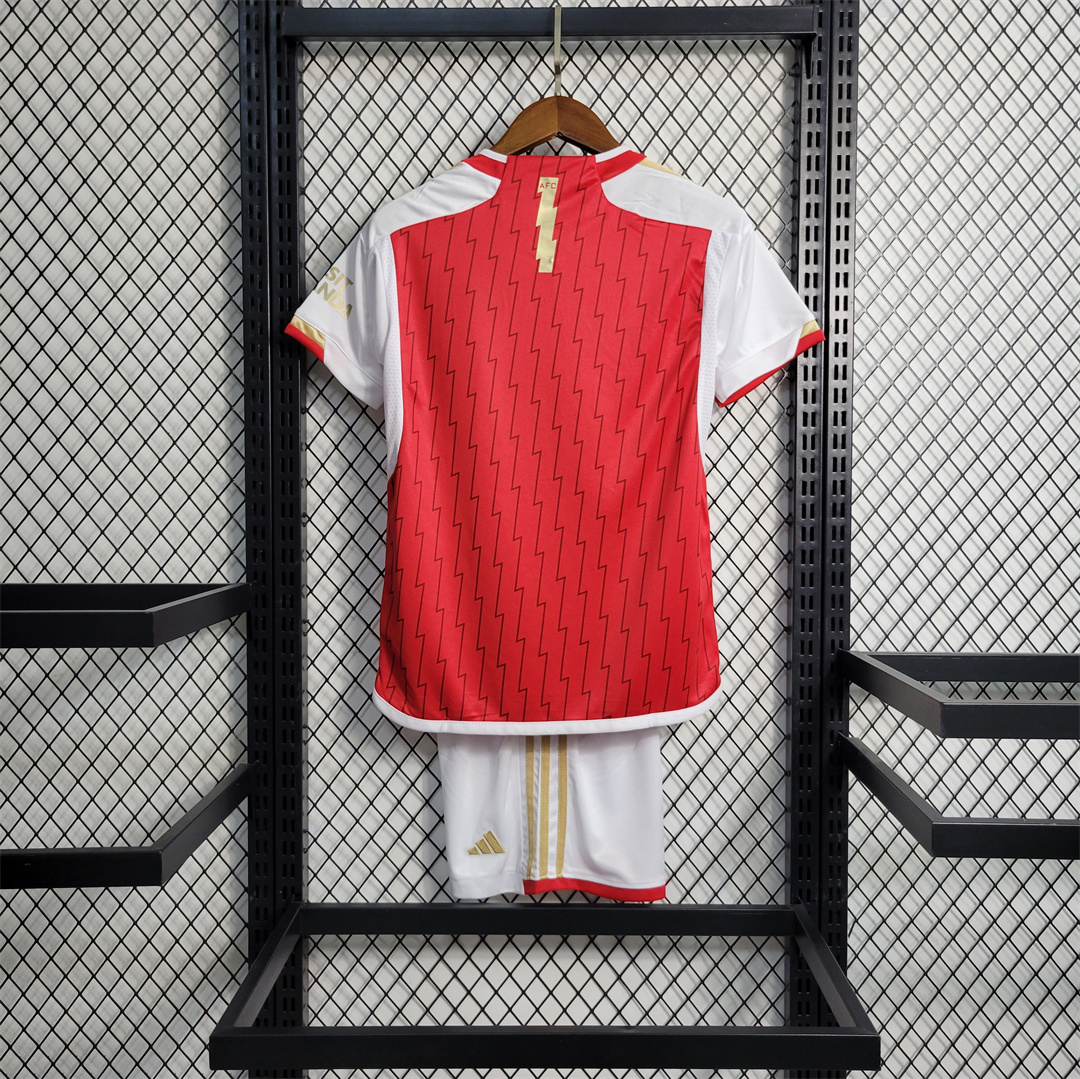 23-24 Arsenal Home Kids Kit(Jersey+Shorts)