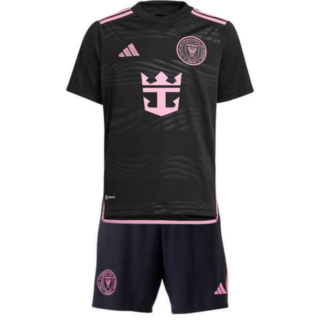 2024 Inter Miami CF Away  Soccer Kids Kit Jersey+Shorts