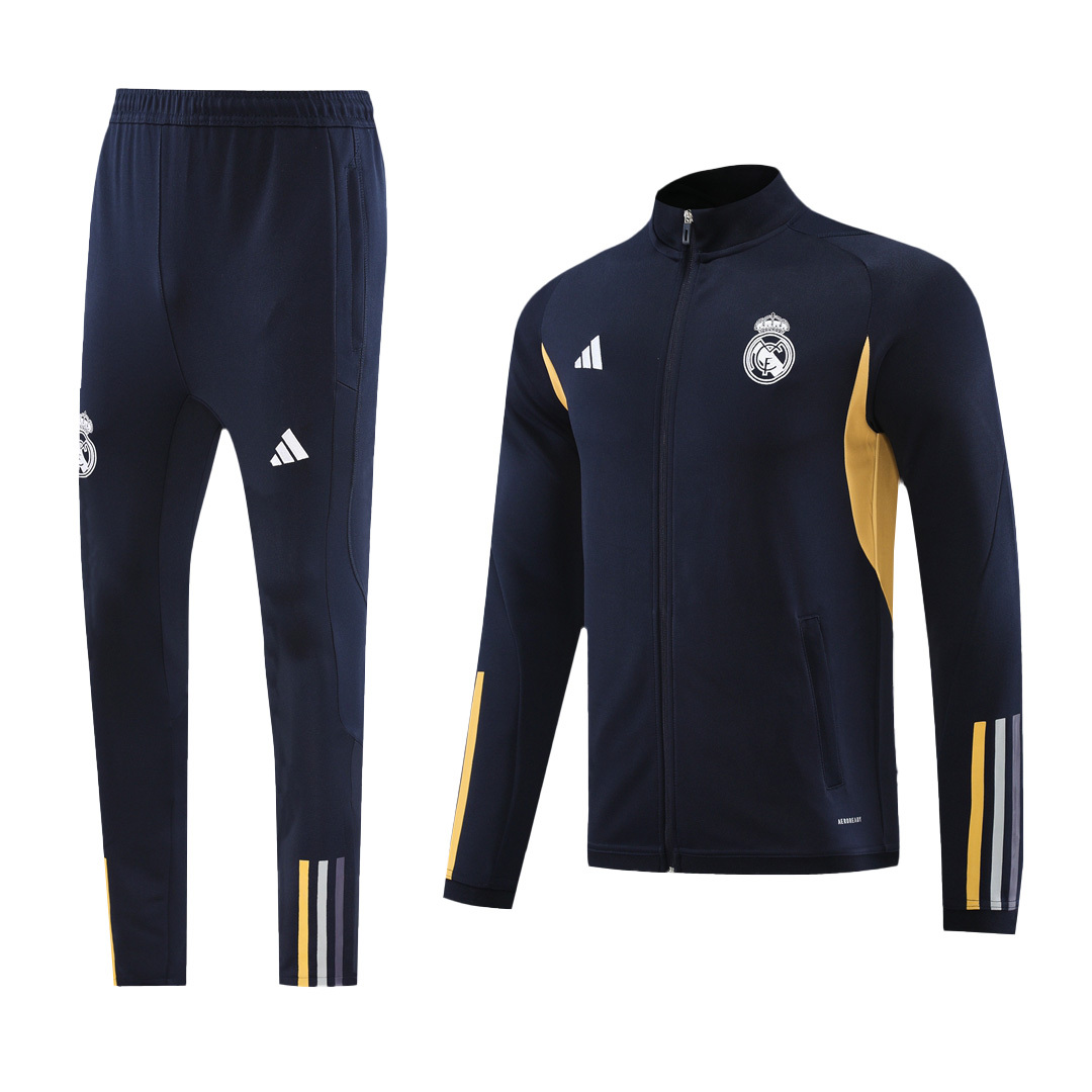 Real Madrid Training Kit (Jacket+Pants) Black 2023/24
