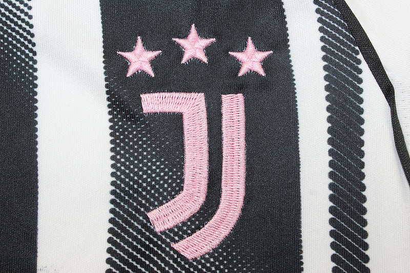 25-26 Juventus Home Soccer Kids Kit Jersey+Shorts
