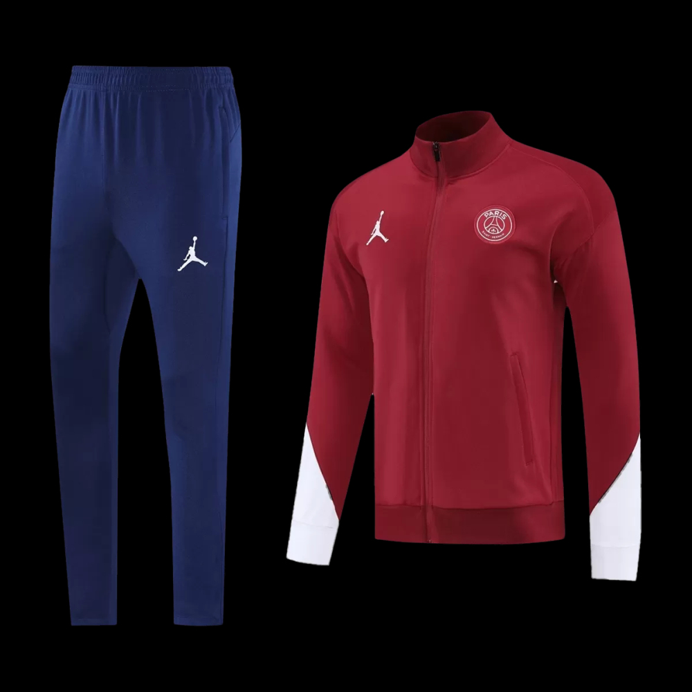 25-26 PSG Training Tracksuit Kit(Jacket+Pants) Red