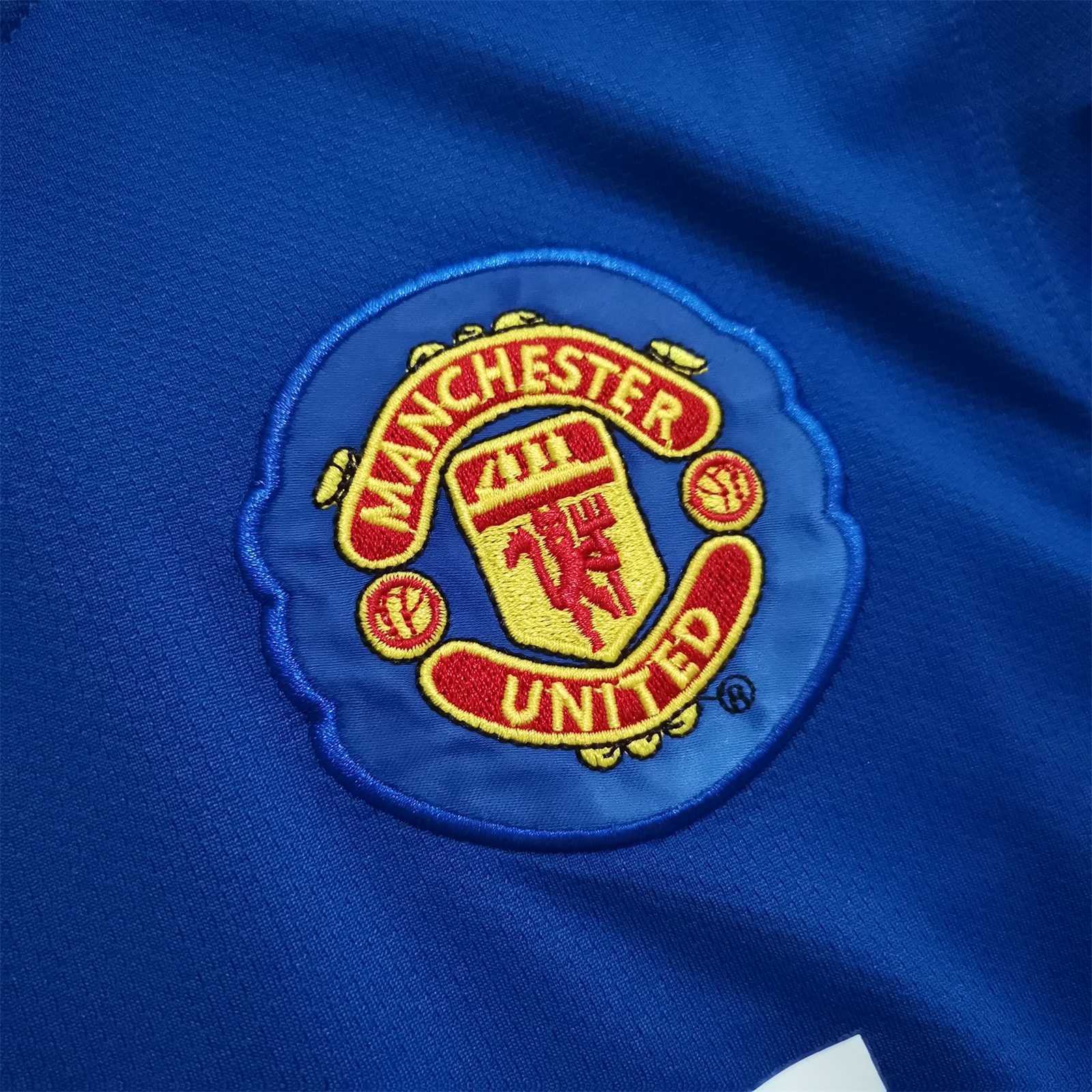 08-09 Manchester United Home Retro Jersey Long Sleeve