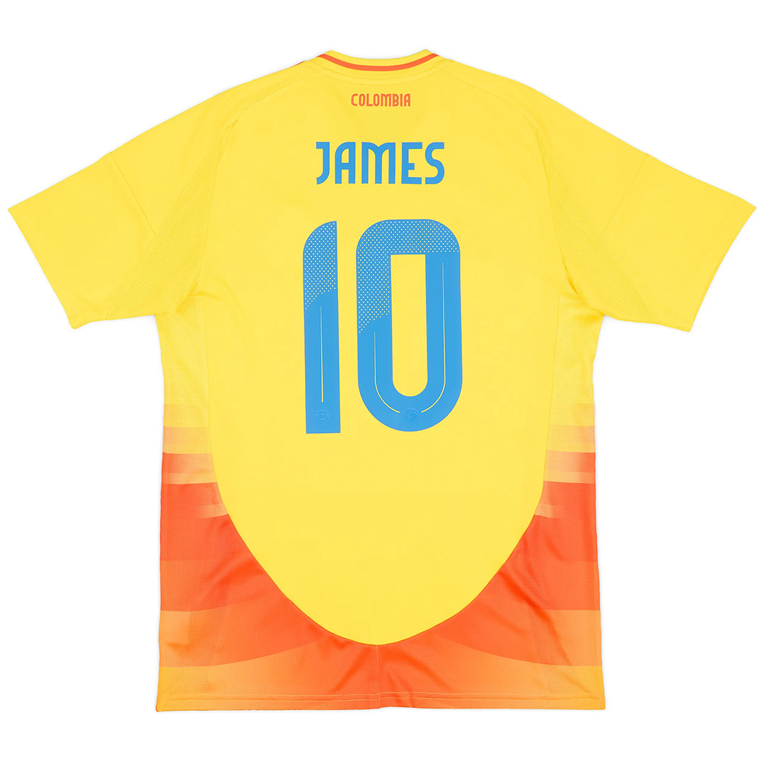 2024 Colombia JAMES #10 Home Jersey Copa America