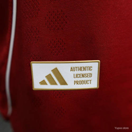 25-26 Liverpool Home Soccer Jersey Player Version