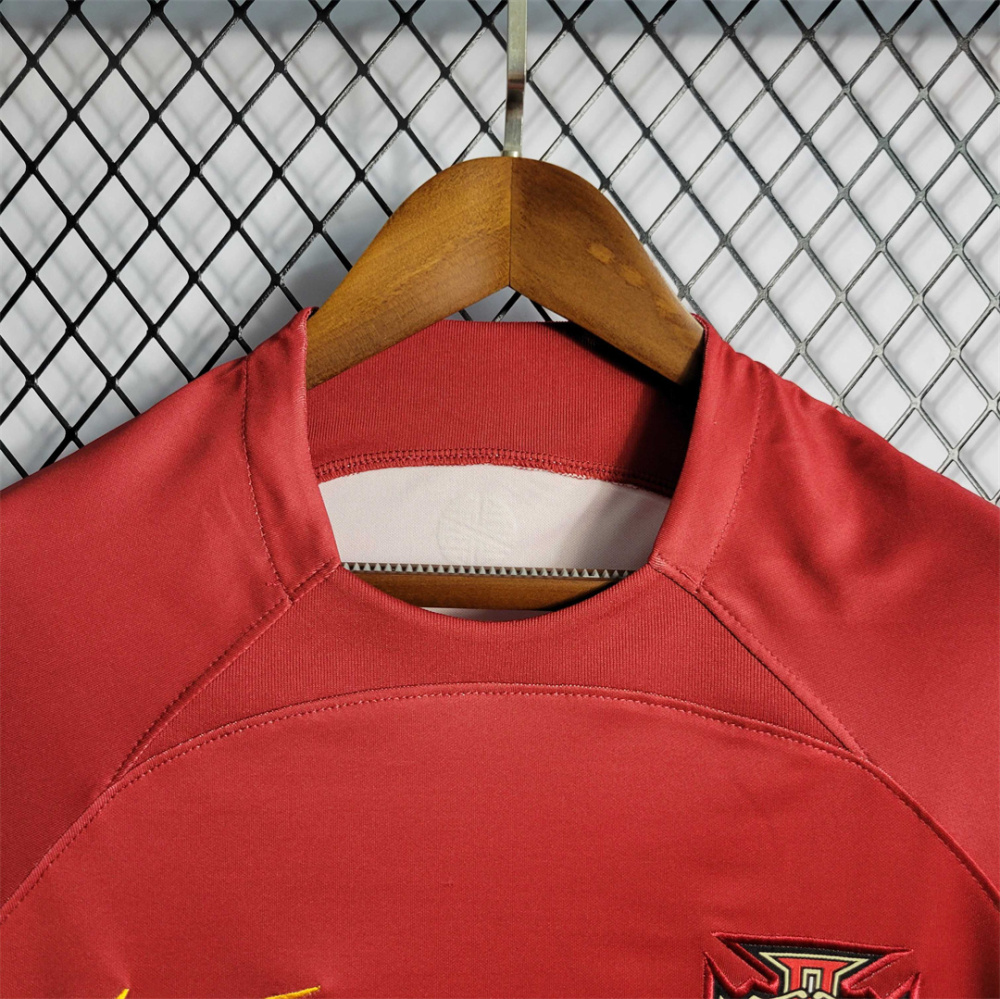 2022 Portugal Ronaldo#7 World Cup Home Fan Edition Soccer Jersey