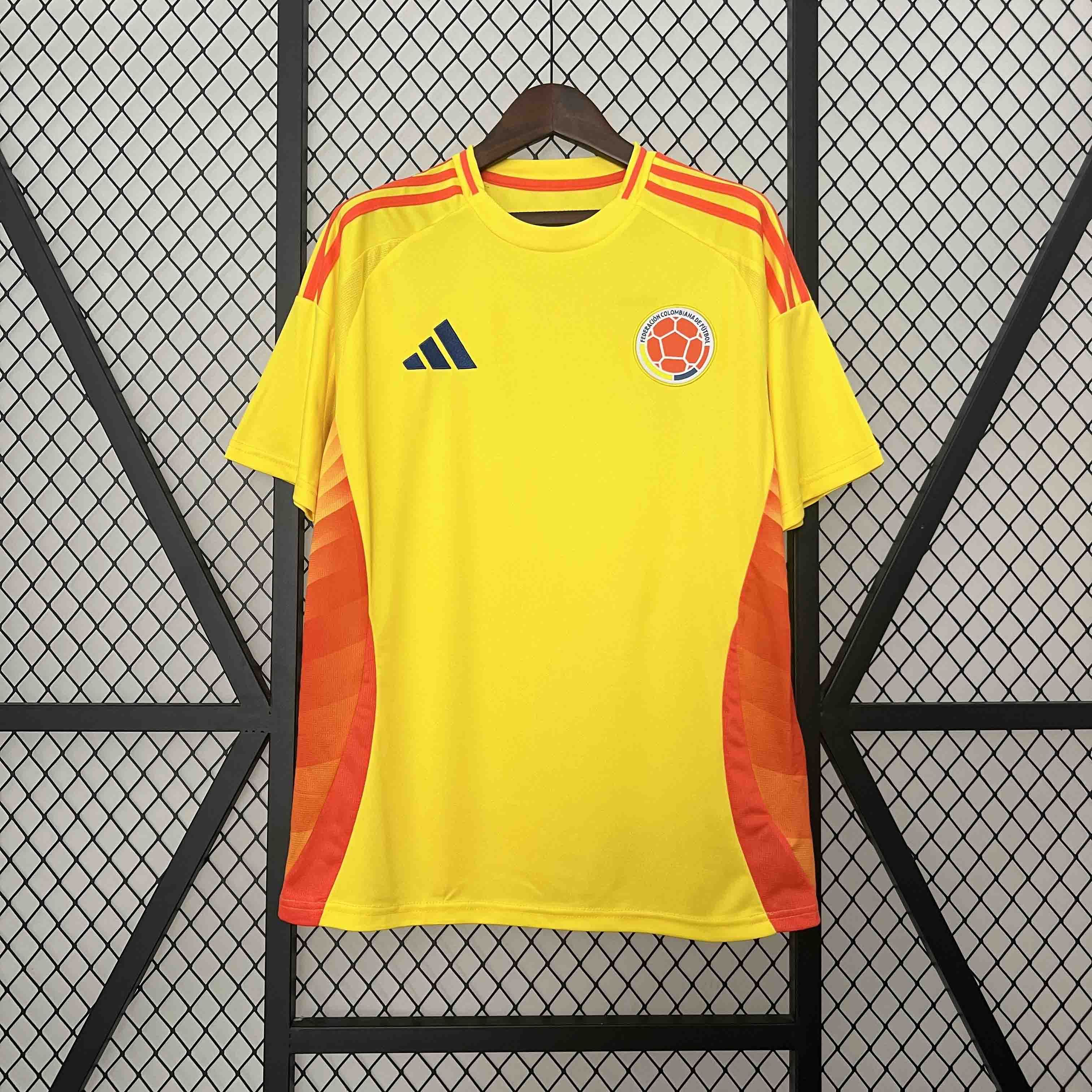 2024 Colombia JAMES #10 Home Jersey Copa America