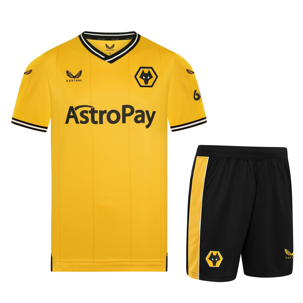 23-24 Wolves Home Kit Jersey+Shorts
