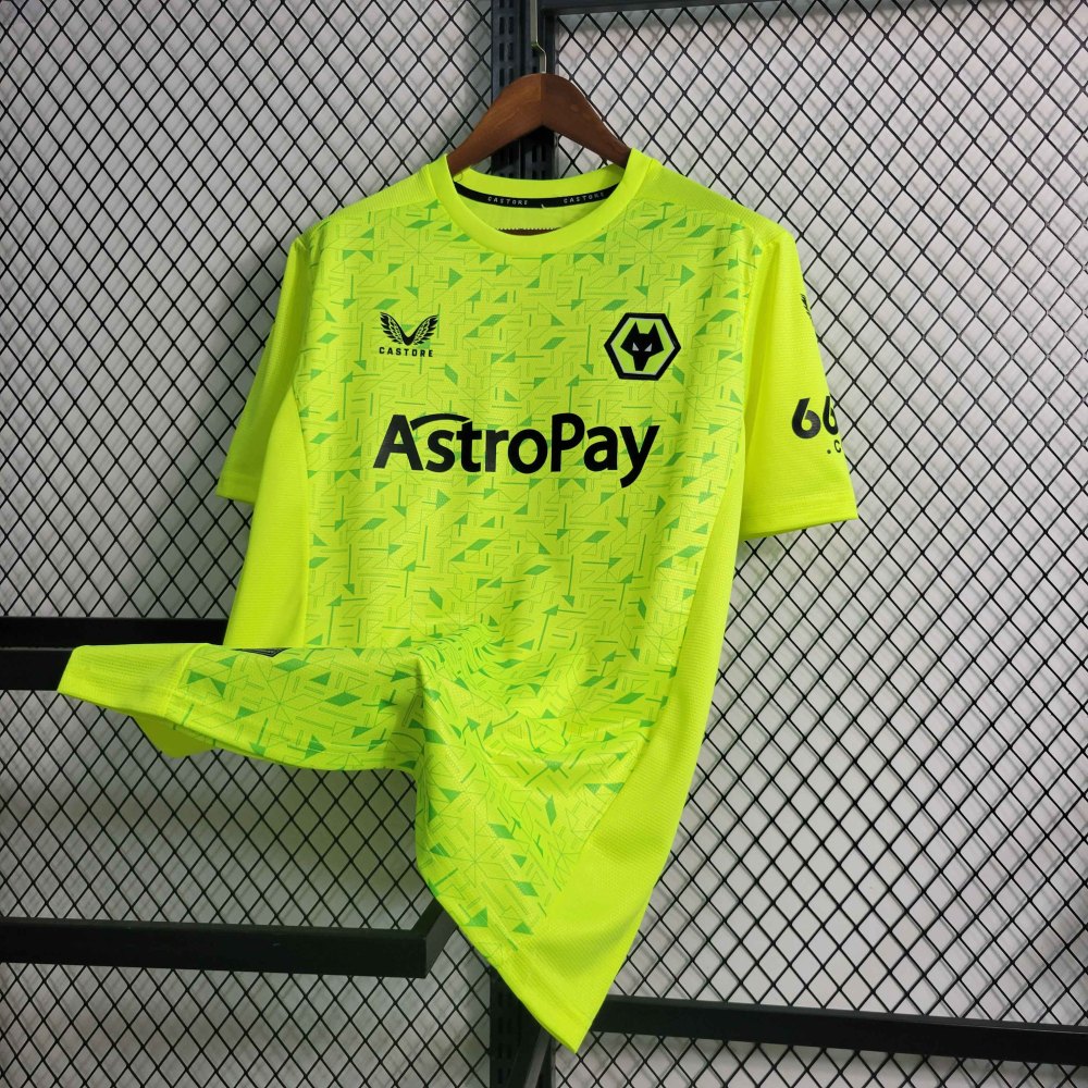 23-24 Wolves Jersey Goalkeepe Fan Version