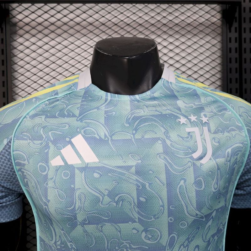 25-26 Juventus Away Soccer Jersey Player Version