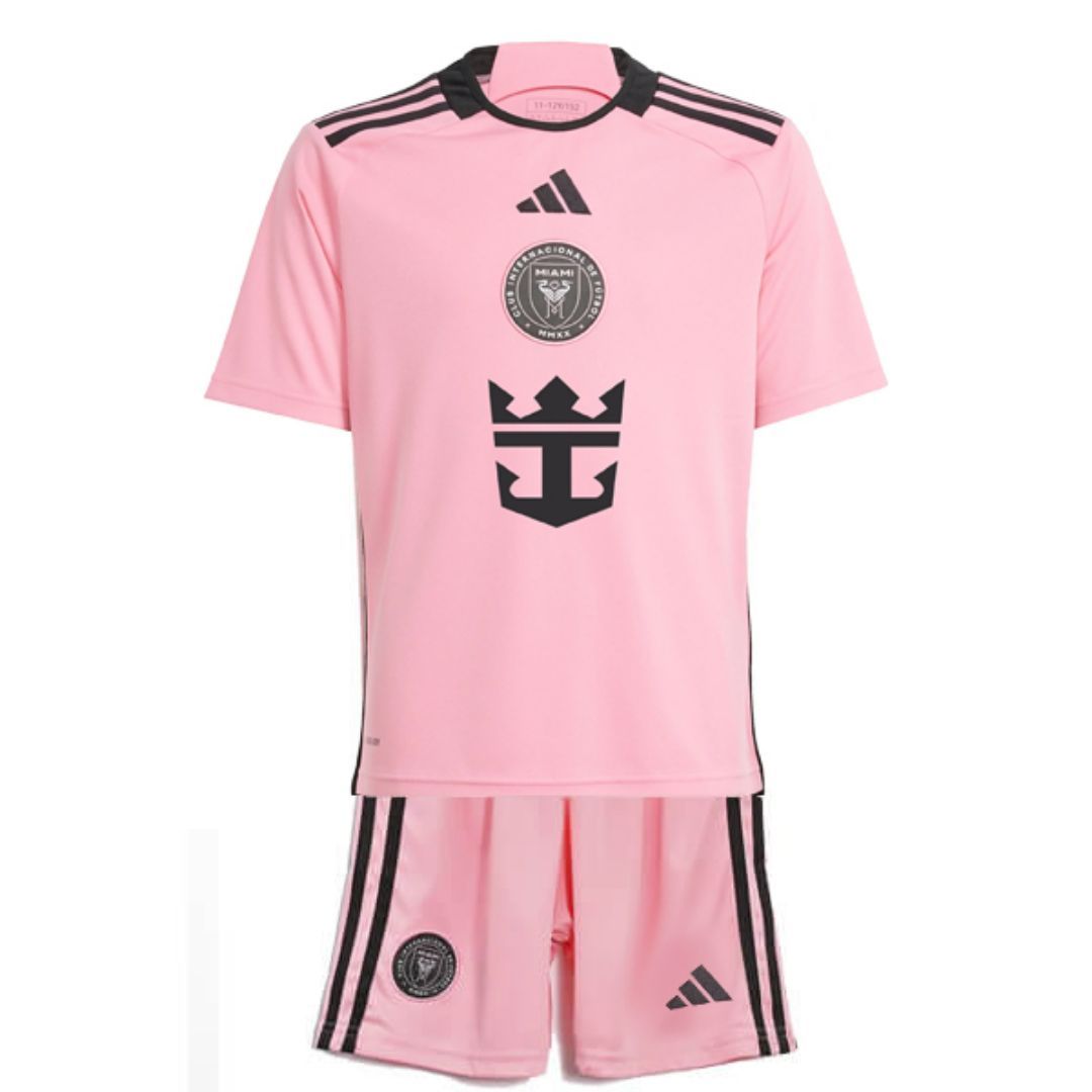 2024 Inter Miami CF Home  Soccer Kids Kit Jersey+Shorts