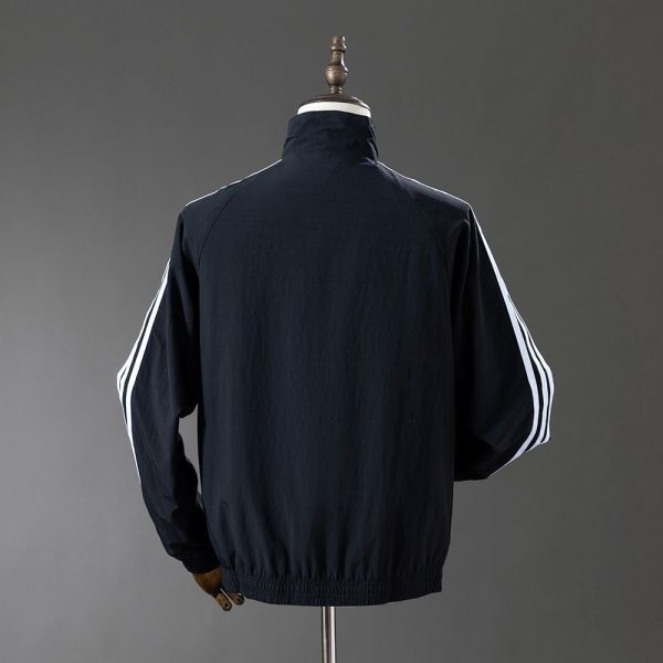 1990 Germany Retro Reversible Double-Sides Windbreaker Jacket