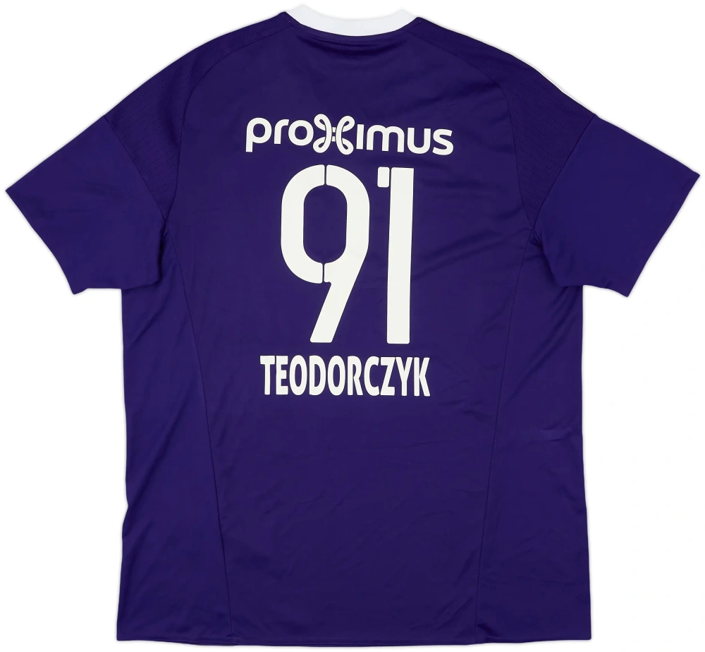 2016-17 Anderlecht Home Shirt Retro Jersey