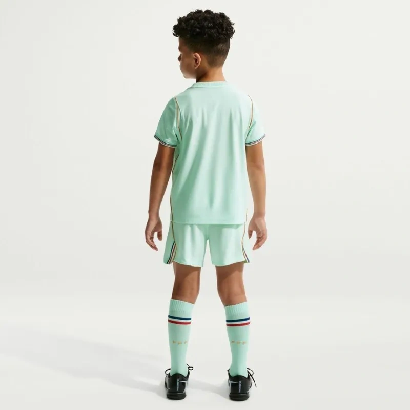 2026 France Away World Cup Soccer Kids Kit Jersey+Shorts+Socks