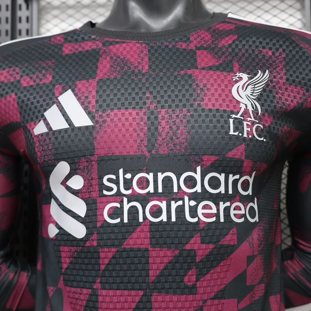 26-27 Liverpool Third Away Soccer Jersey Player Version Long Sleeve