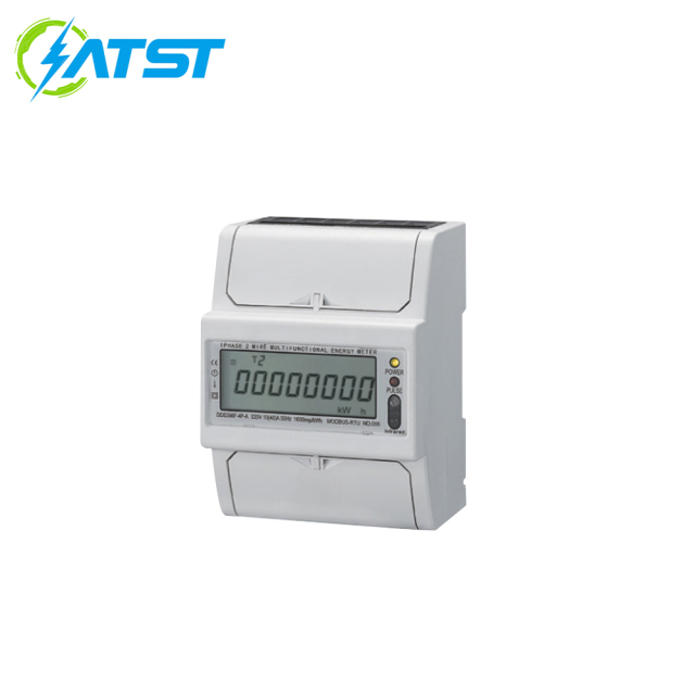DDS396-U DIN-Rail Single-Phase Energy Meter (4-Module)