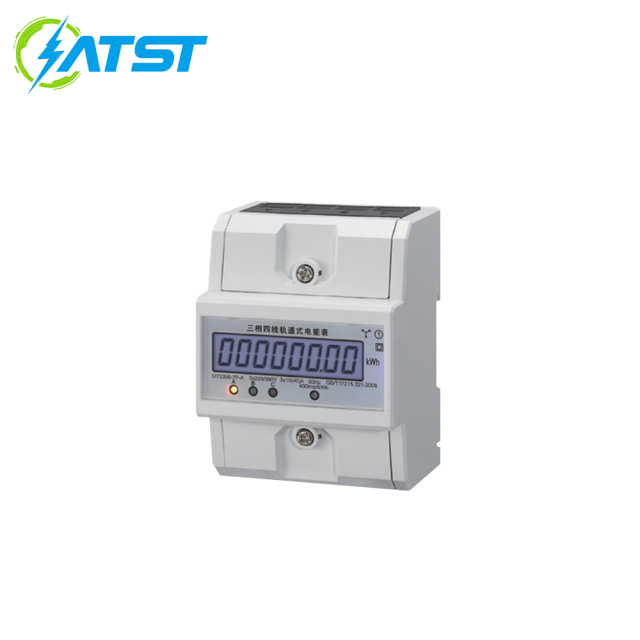 DTS396 DIN-Rail Three-Phase Energy Meter (4-Module)