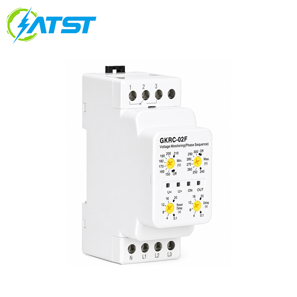 GKRC-02/GKRC-02F/GKRC-02FA Over and Under Voltage Protection Relays