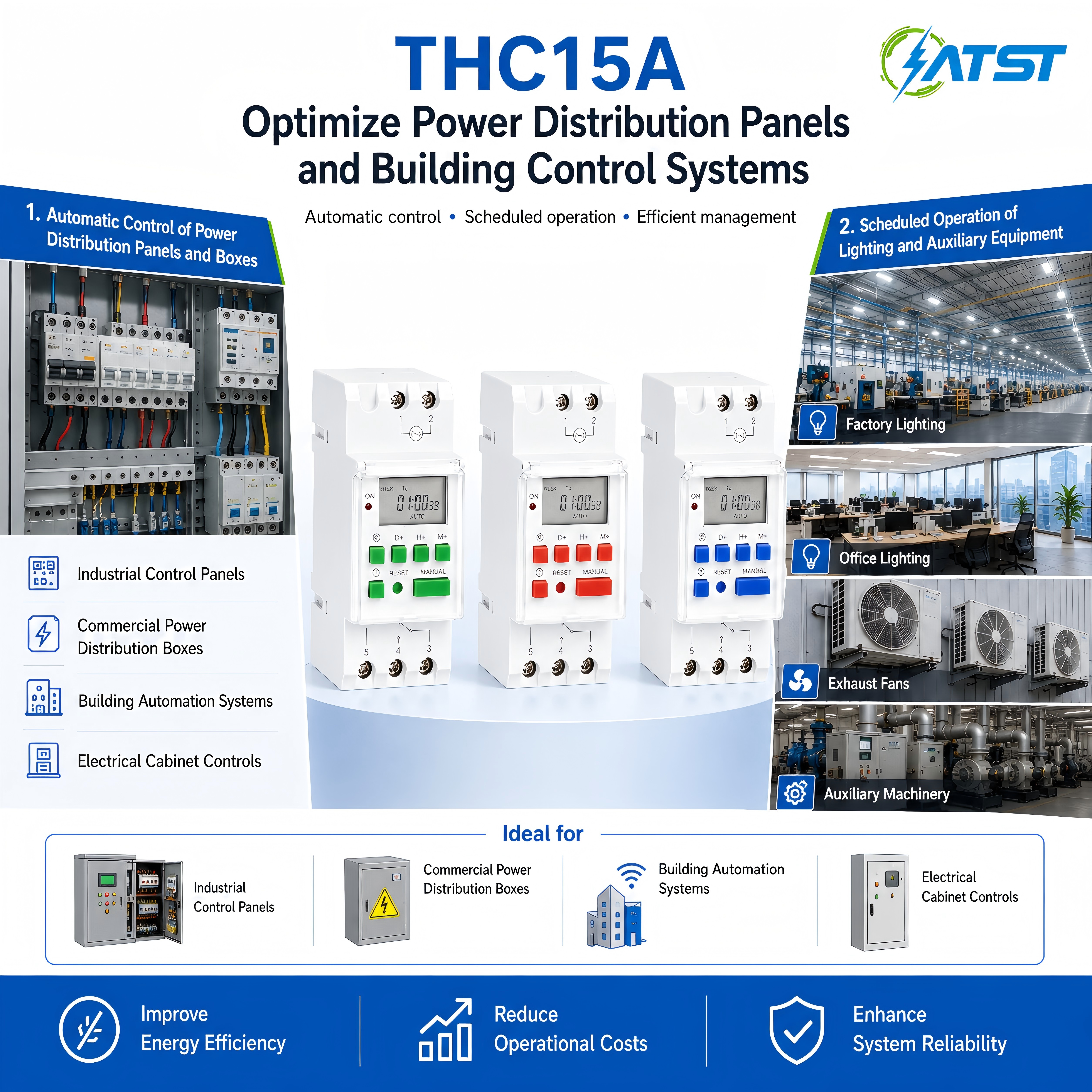 Microcomputer Time Control Switch