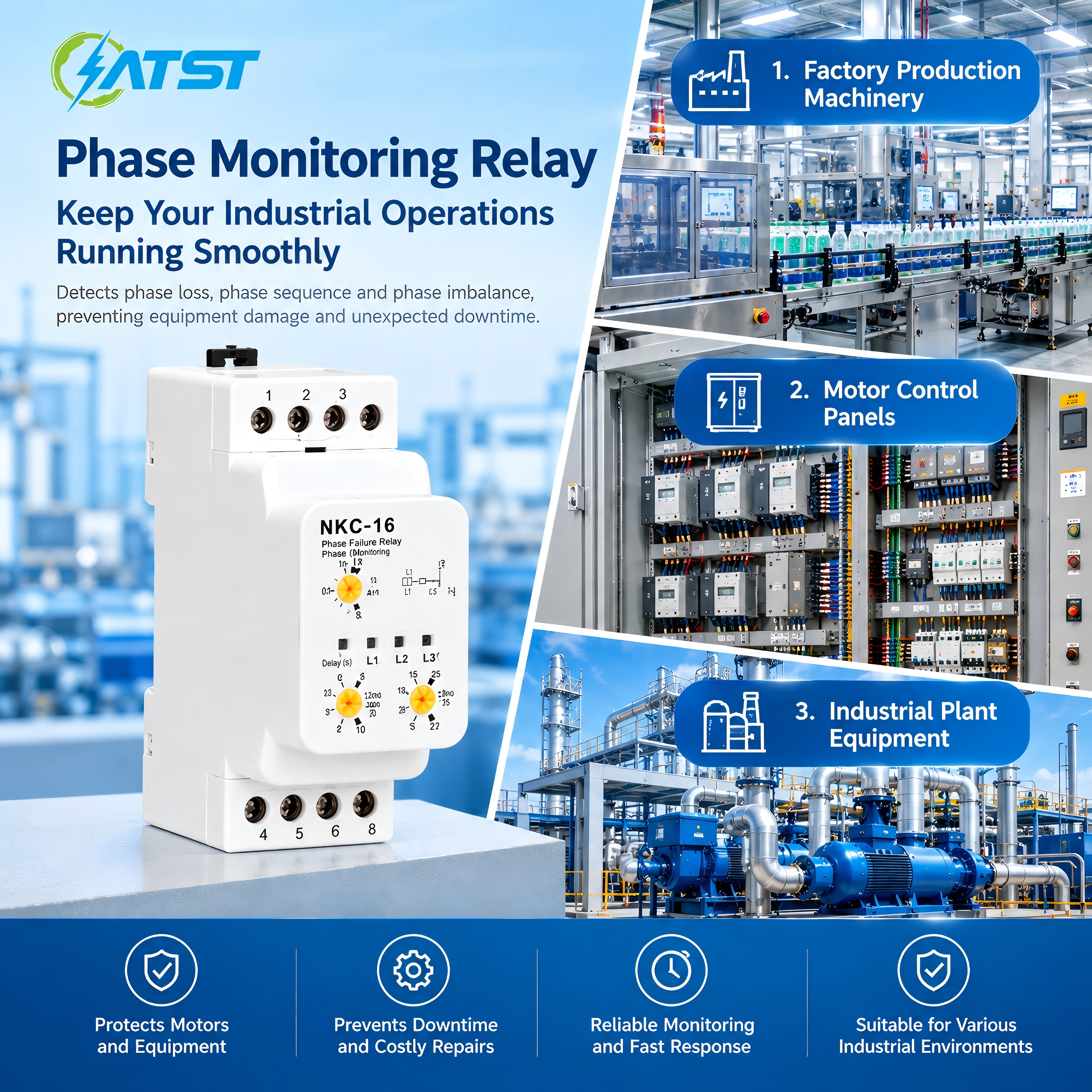 phase failure relay