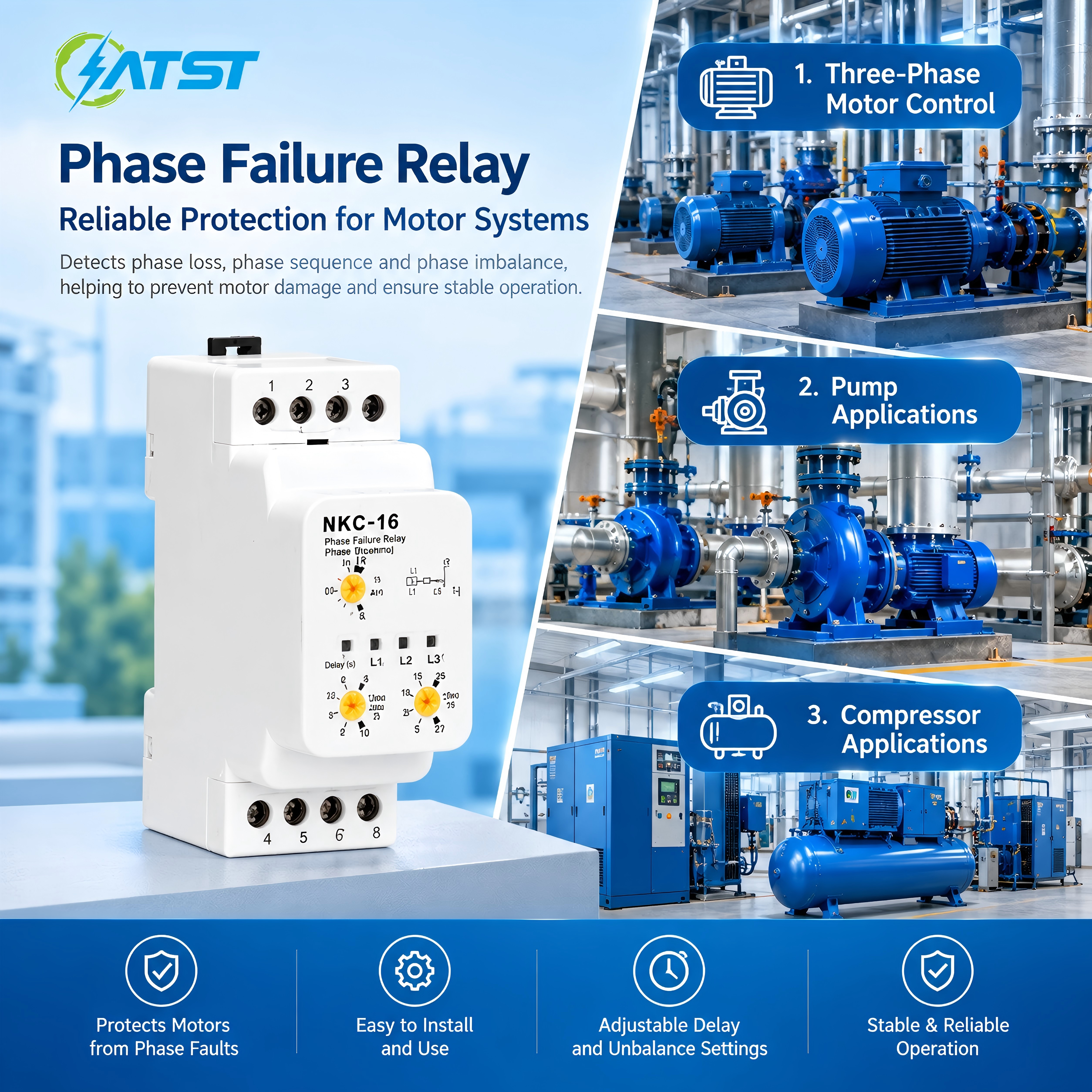 phase failure relay