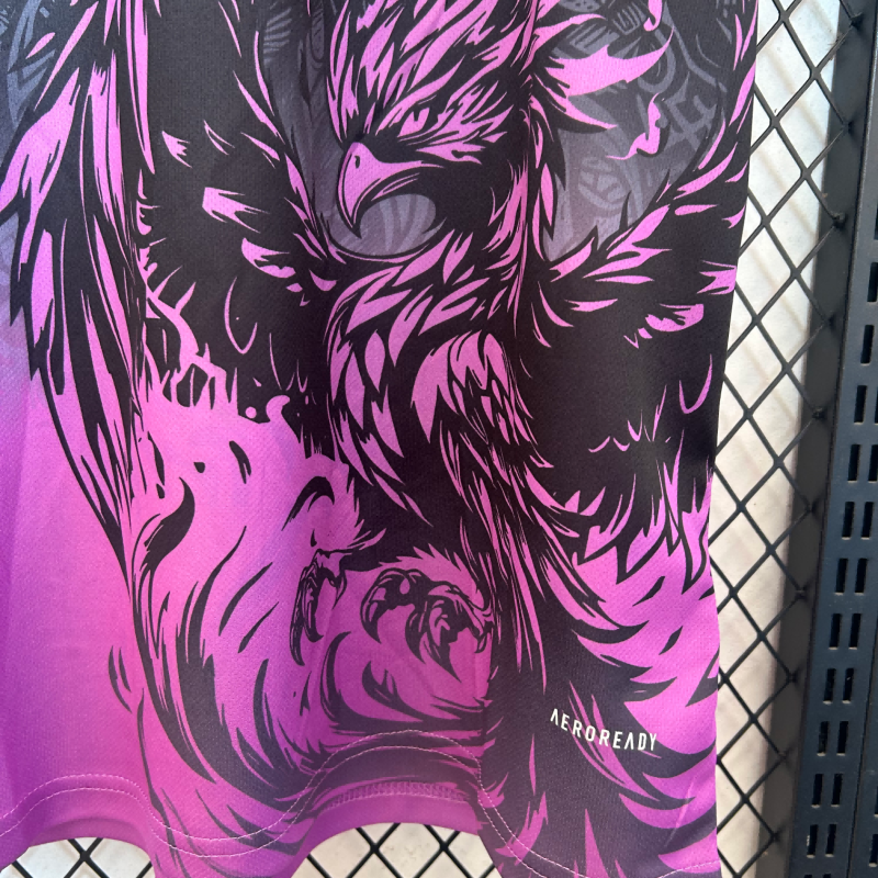 2025/2026 Liverpool Phoenix Black Purple Fan Edition Football Shirt