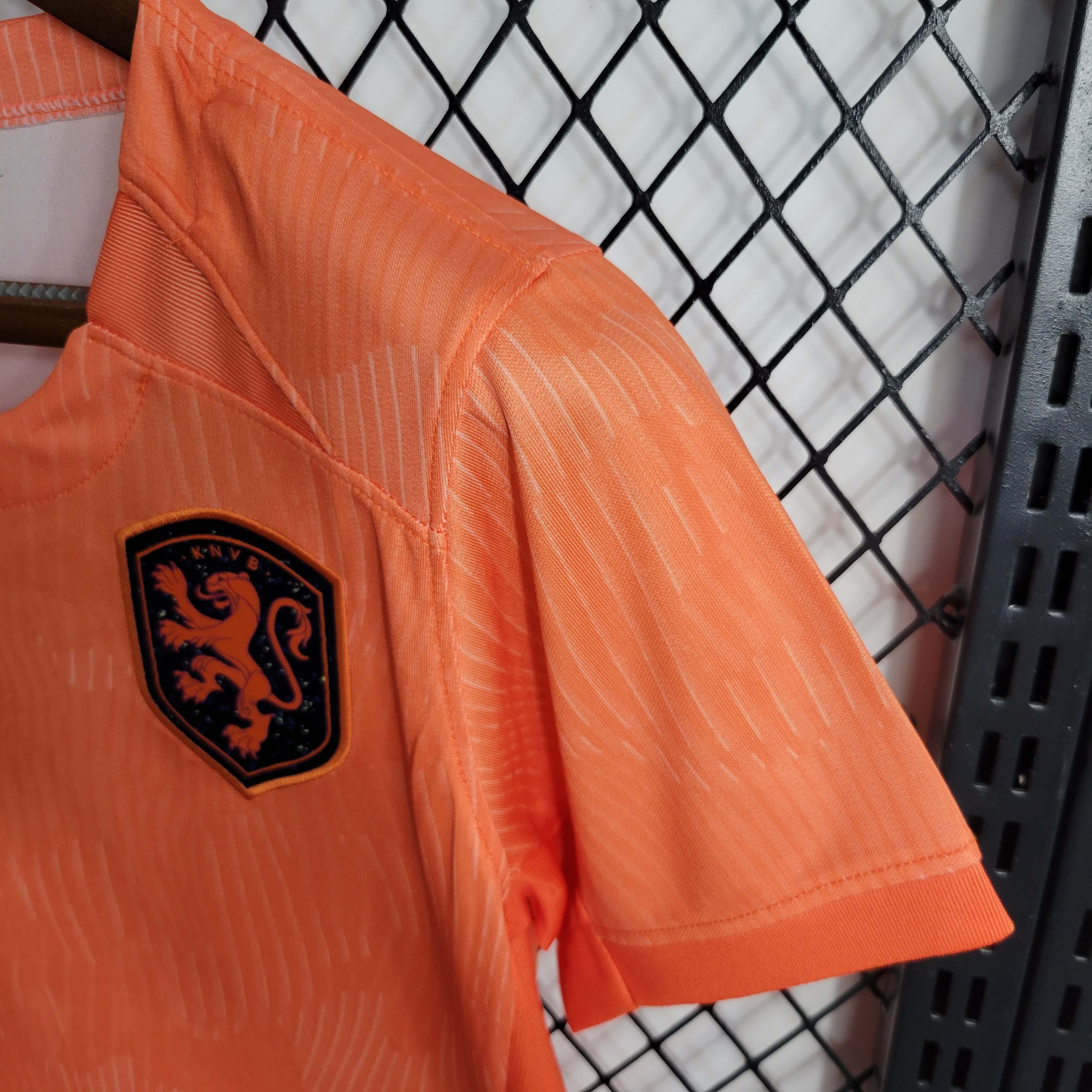 2024 Woman Netherlands Home Football Shirt 1:1 Thai Quality