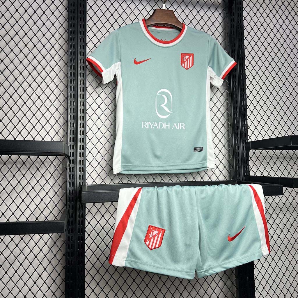 2024-2025 KIDS Atletico Madrid Away Football Shirt 1:1 Thai Quality